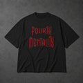 Fourth Chapel Boxy T-Shirt Black – front flat lay