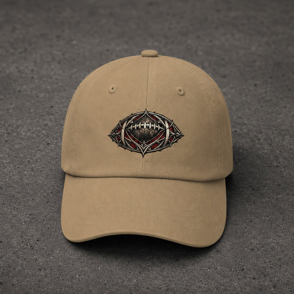 Fourth Chapel Dad Hat Khaki – front view