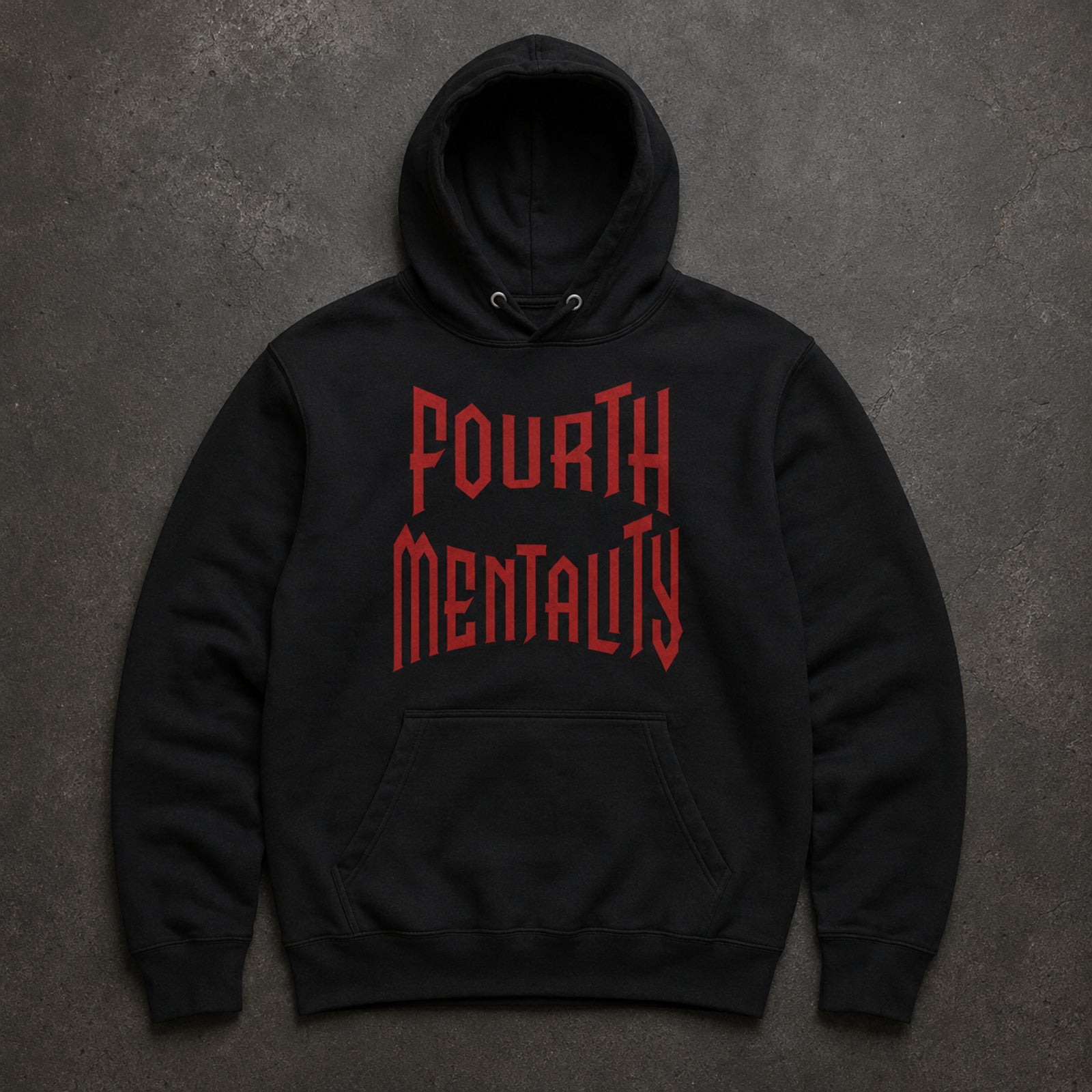 Fourth Chapel Hoodie Black – front view