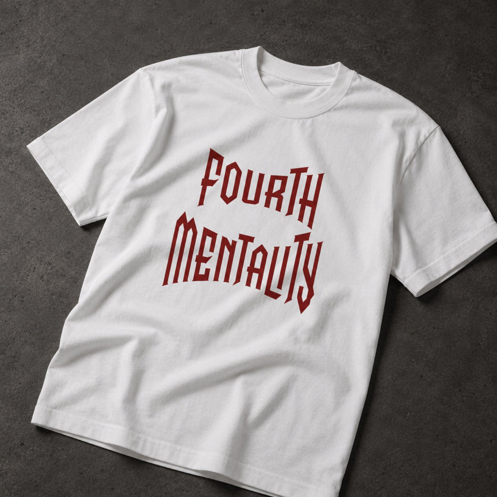 Fourth Chapel Boxy T-Shirt White – premium front detail