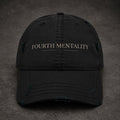 4TH Gallery Signature Dad Hat Black – front view