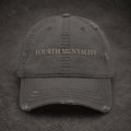 4TH Gallery Signature Dad Hat Grey – front view