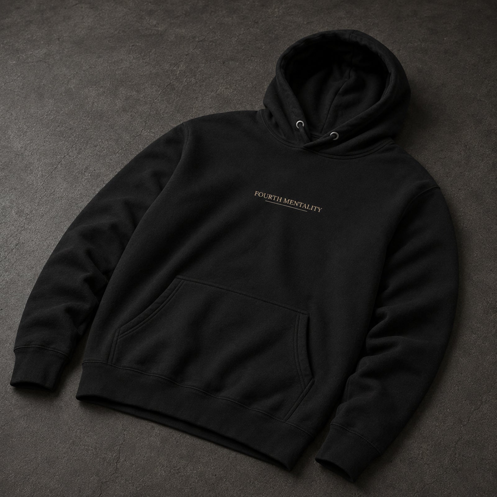 The Last Drive Heavyweight Hoodie – front premium angle
